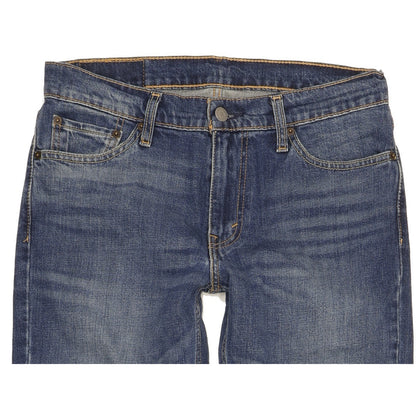 Levi's 511 Women Blue Straight Slim Stretch Jeans W30 L27