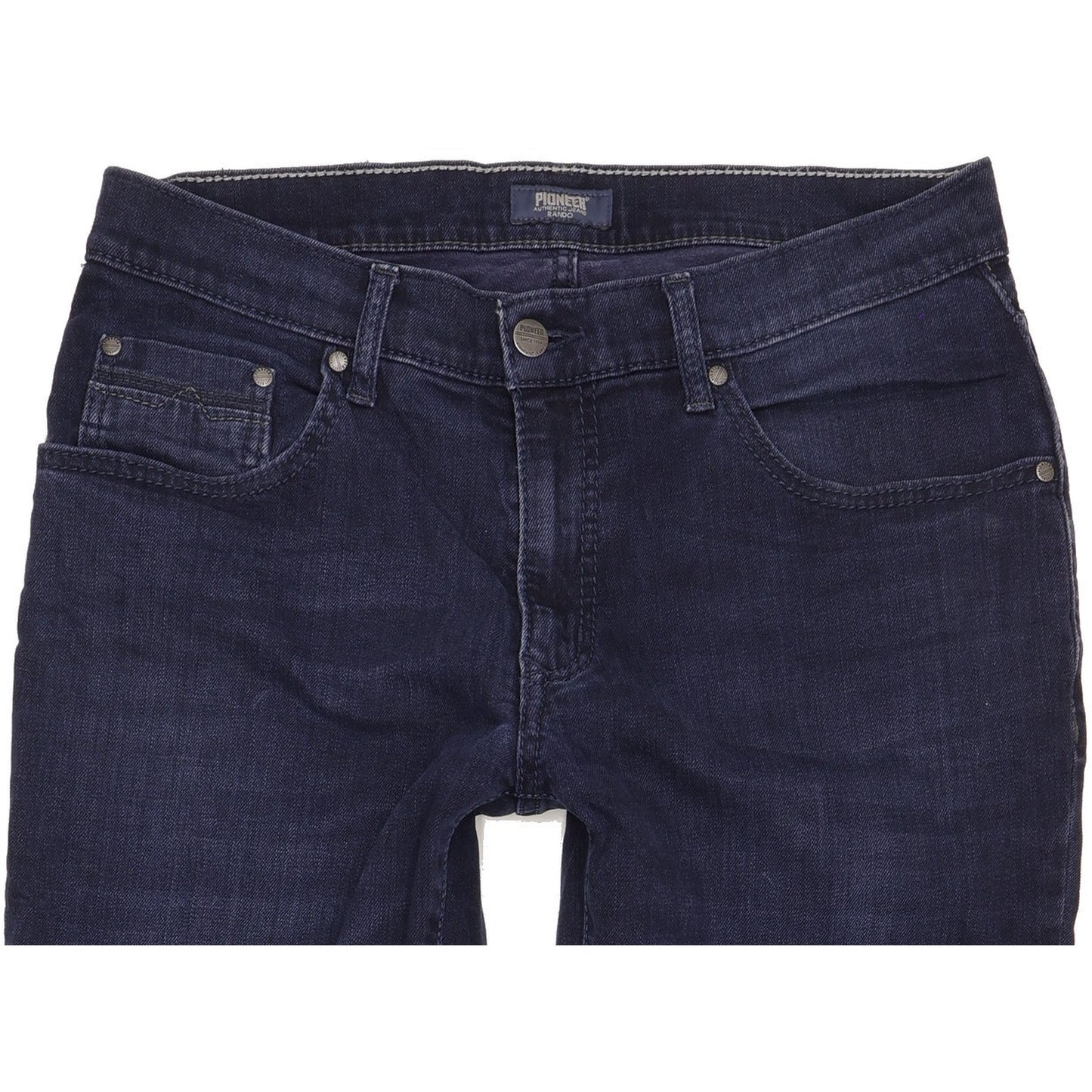 Pioneer Rando Men Blue Straight Regular Stretch Jeans W30 L29
