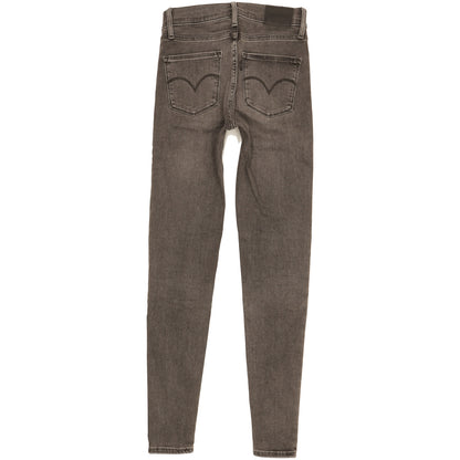 Levi's 720 Women Grey Skinny Slim Stretch Jeans W25 L29