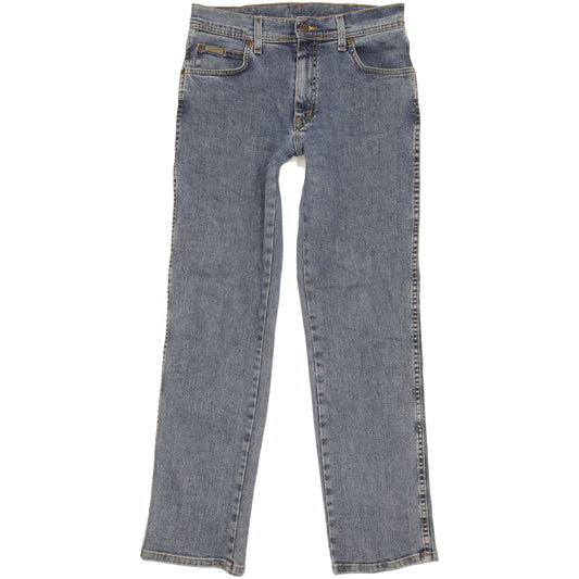 Wrangler Texas Men Blue Straight Regular Stretch Jeans W31 L32