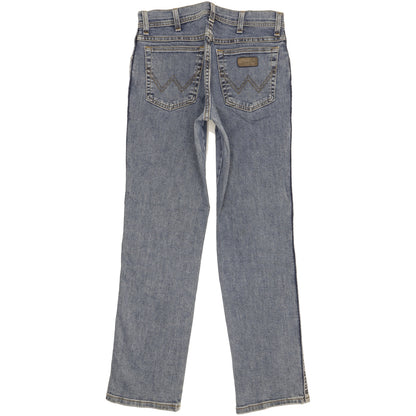 Wrangler Texas Men Blue Straight Regular Stretch Jeans W31 L32