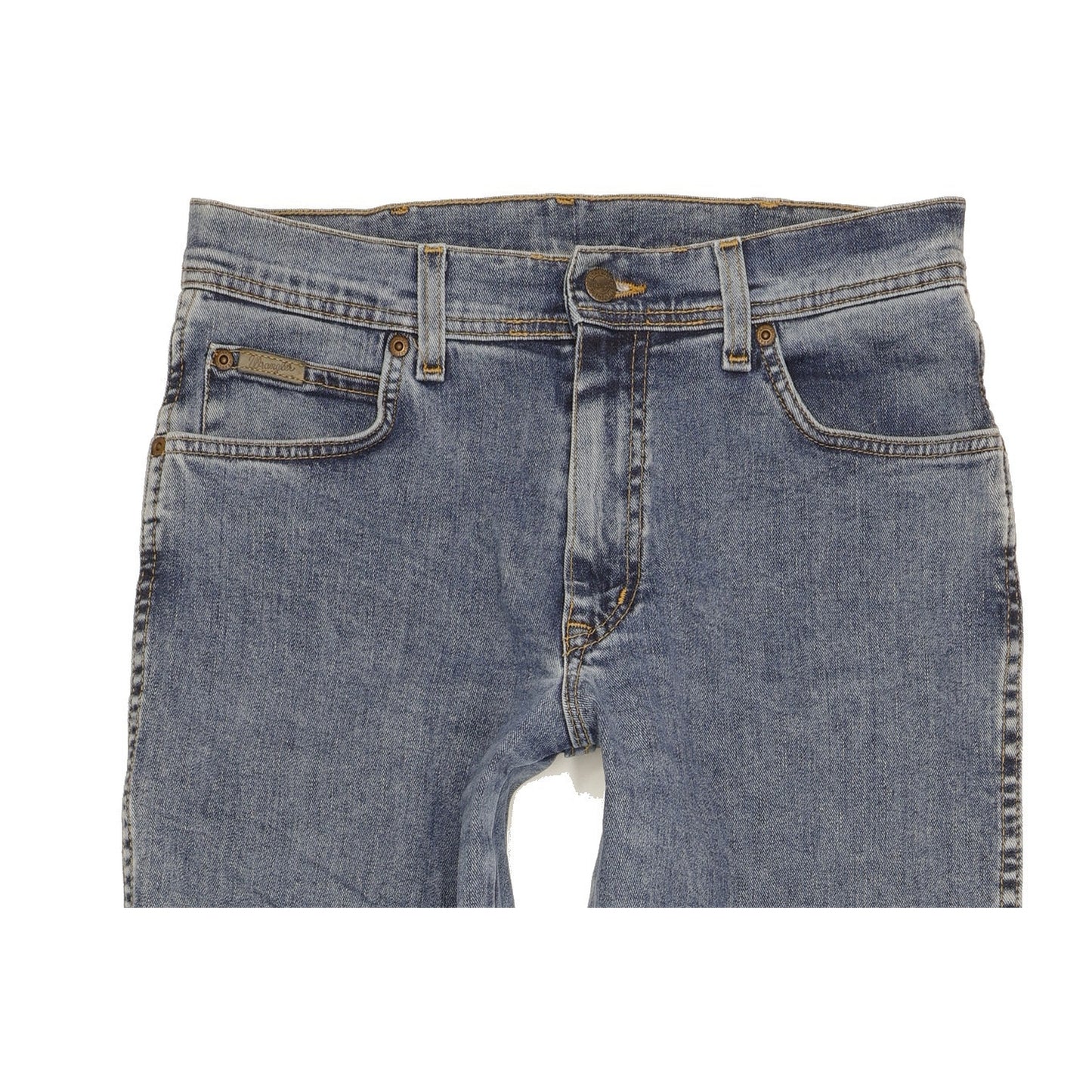 Wrangler Texas Men Blue Straight Regular Stretch Jeans W31 L32