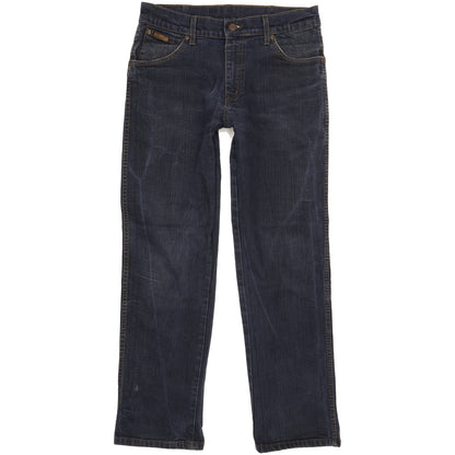 Wrangler Texas Men Blue Straight Regular Stretch Jeans W33 L30