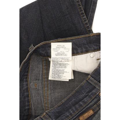 Wrangler Texas Men Blue Straight Regular Stretch Jeans W33 L30