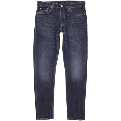 Levi's 512 Men Blue Tapered Slim Stretch Jeans W33 L32