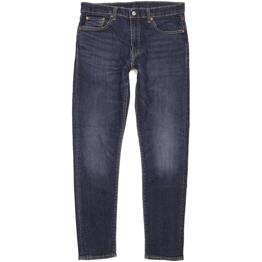 Levi's 512 Men Blue Tapered Slim Stretch Jeans W33 L32