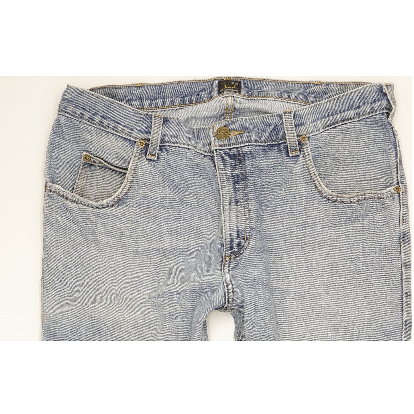 Lee Ranger Men Blue Straight Regular Jeans W38 L31