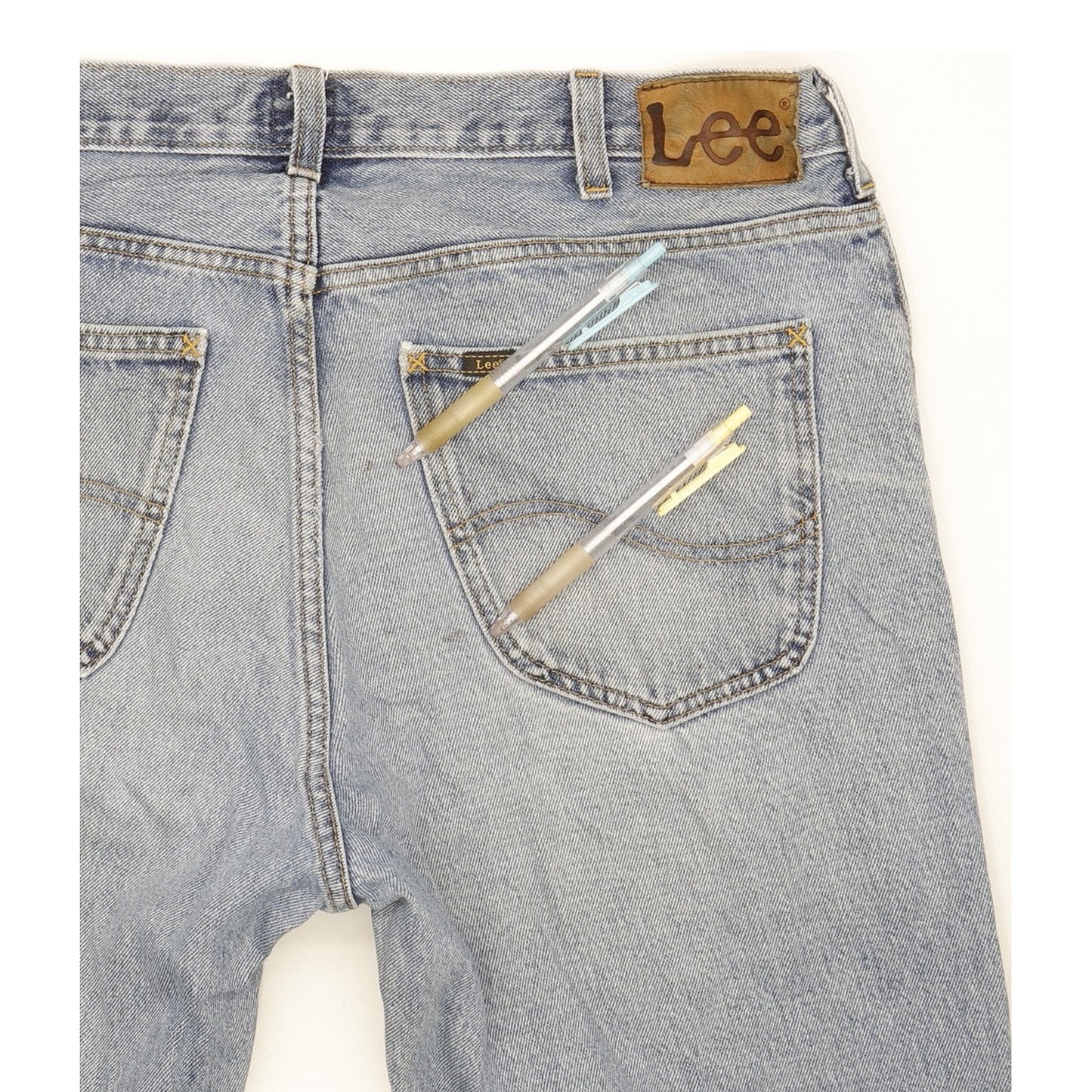 Lee Ranger Men Blue Straight Regular Jeans W38 L31