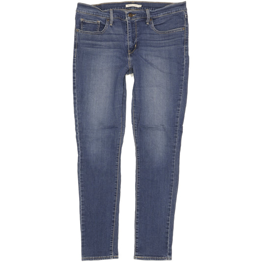 Levi's 311 Shaping Blue Skinny Slim Stretch Jeans High Waisted W32 L31