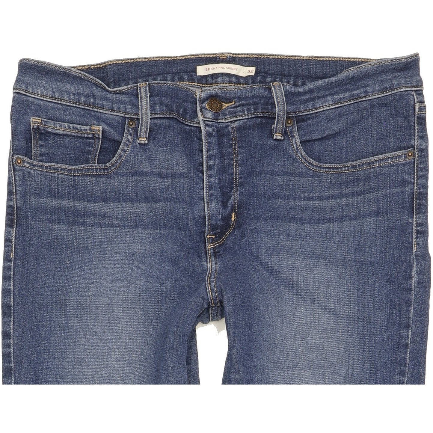 Levi's 311 Shaping Blue Skinny Slim Stretch Jeans High Waisted W32 L31