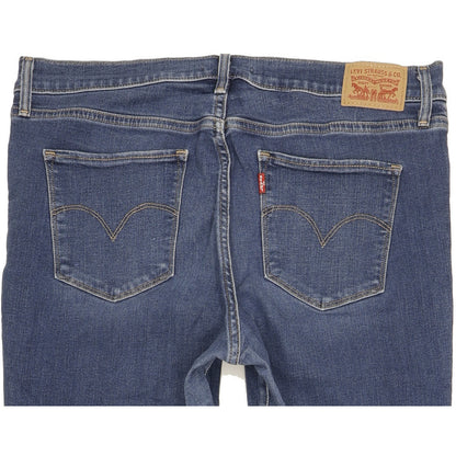 Levi's 311 Shaping Blue Skinny Slim Stretch Jeans High Waisted W32 L31