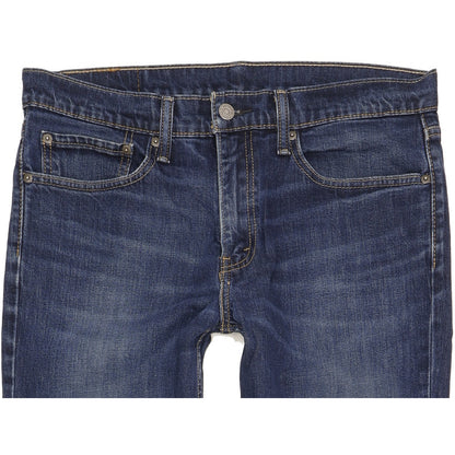 Levi's 511 Men Blue Straight Slim Stretch Jeans W34 L31