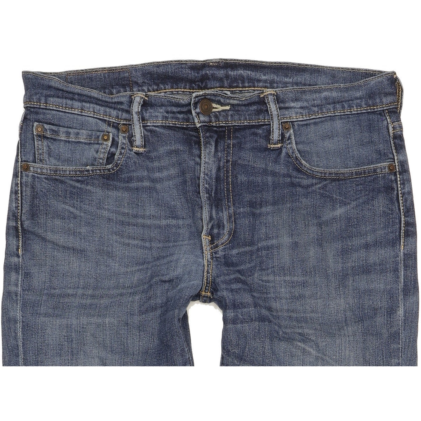Levi's 511 Men Blue Straight Slim Stretch Jeans W33 L33