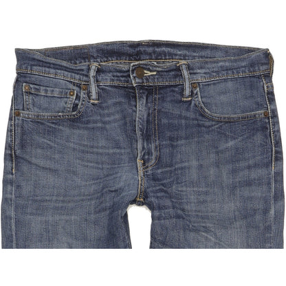 Levi's 511 Men Blue Straight Slim Stretch Jeans W33 L33