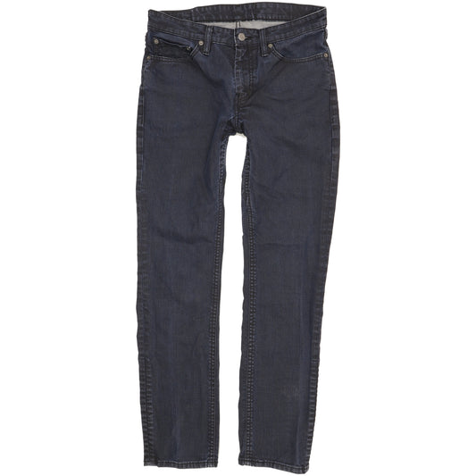 Levi's 511 Men Navy Straight Slim Stretch Jeans W32 L31