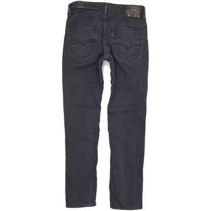 Levi's 511 Men Navy Straight Slim Stretch Jeans W32 L31