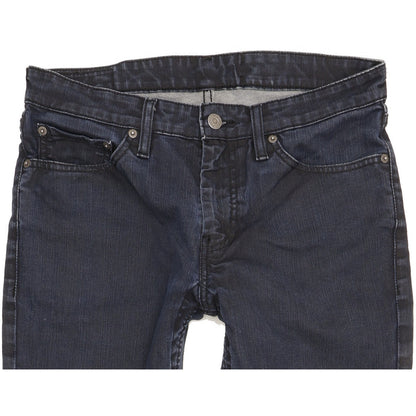 Levi's 511 Men Navy Straight Slim Stretch Jeans W32 L31