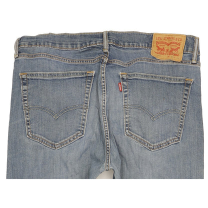 Levi's 505 Men Blue Straight Regular Stretch Jeans W36 L33