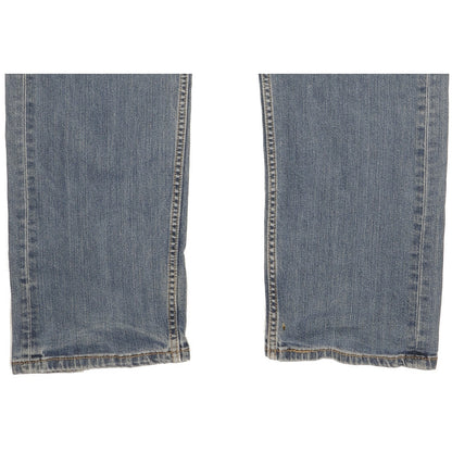 Levi's 505 Men Blue Straight Regular Stretch Jeans W36 L33