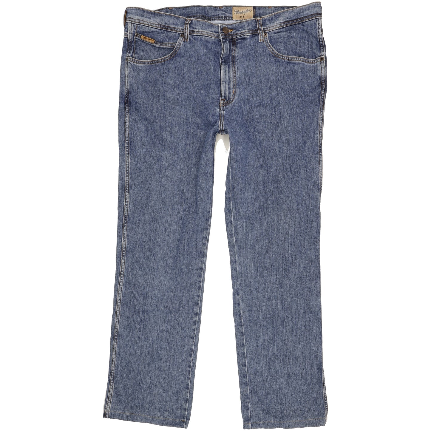Wrangler Arizona Men Blue Straight Regular Stretch Jeans W40 L31