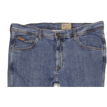 Wrangler Arizona Men Blue Straight Regular Stretch Jeans W40 L31