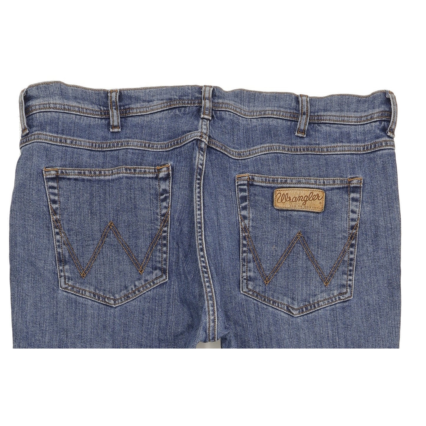 Wrangler Arizona Men Blue Straight Regular Stretch Jeans W40 L31