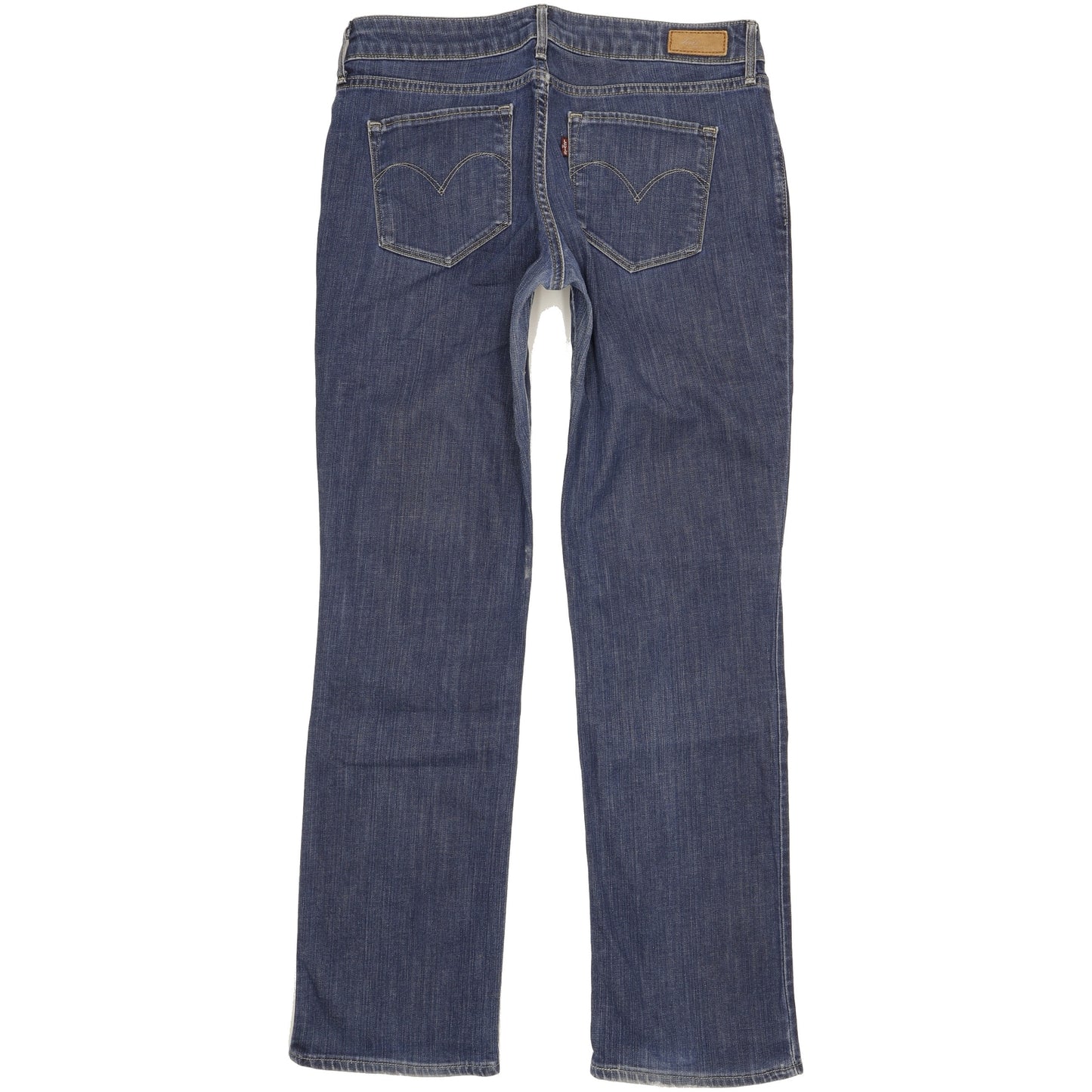 Levi's Bold Curve Women Blue Straight Slim Stretch Jeans W31 L31