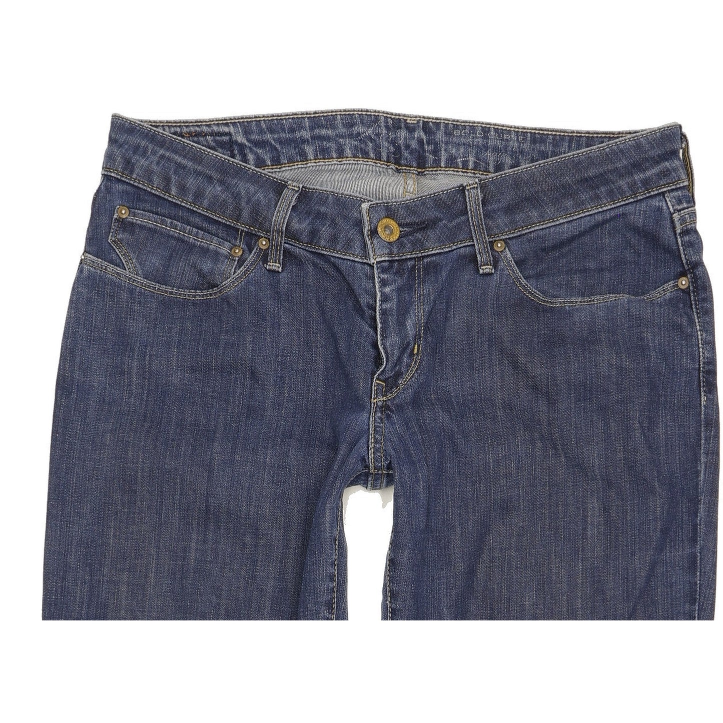 Levi's Bold Curve Women Blue Straight Slim Stretch Jeans W31 L31