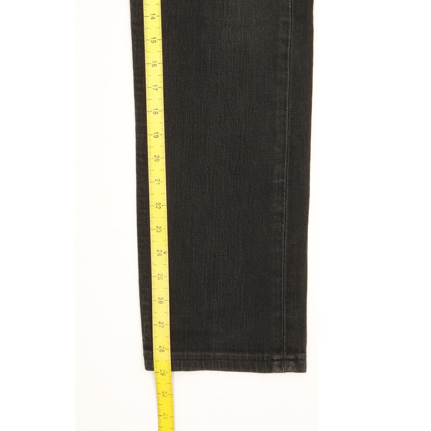 Levi's Men Black Straight Regular Stretch Jeans W33 L29
