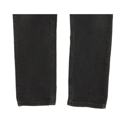 Levi's Men Black Straight Regular Stretch Jeans W33 L29