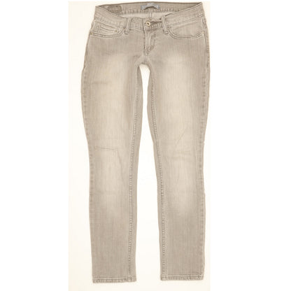 Levi's 524 Women Grey Skinny Slim Stretch Jeans W28 L29
