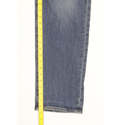 Levi's Men Blue Straight Regular Stretch Jeans W34 L33
