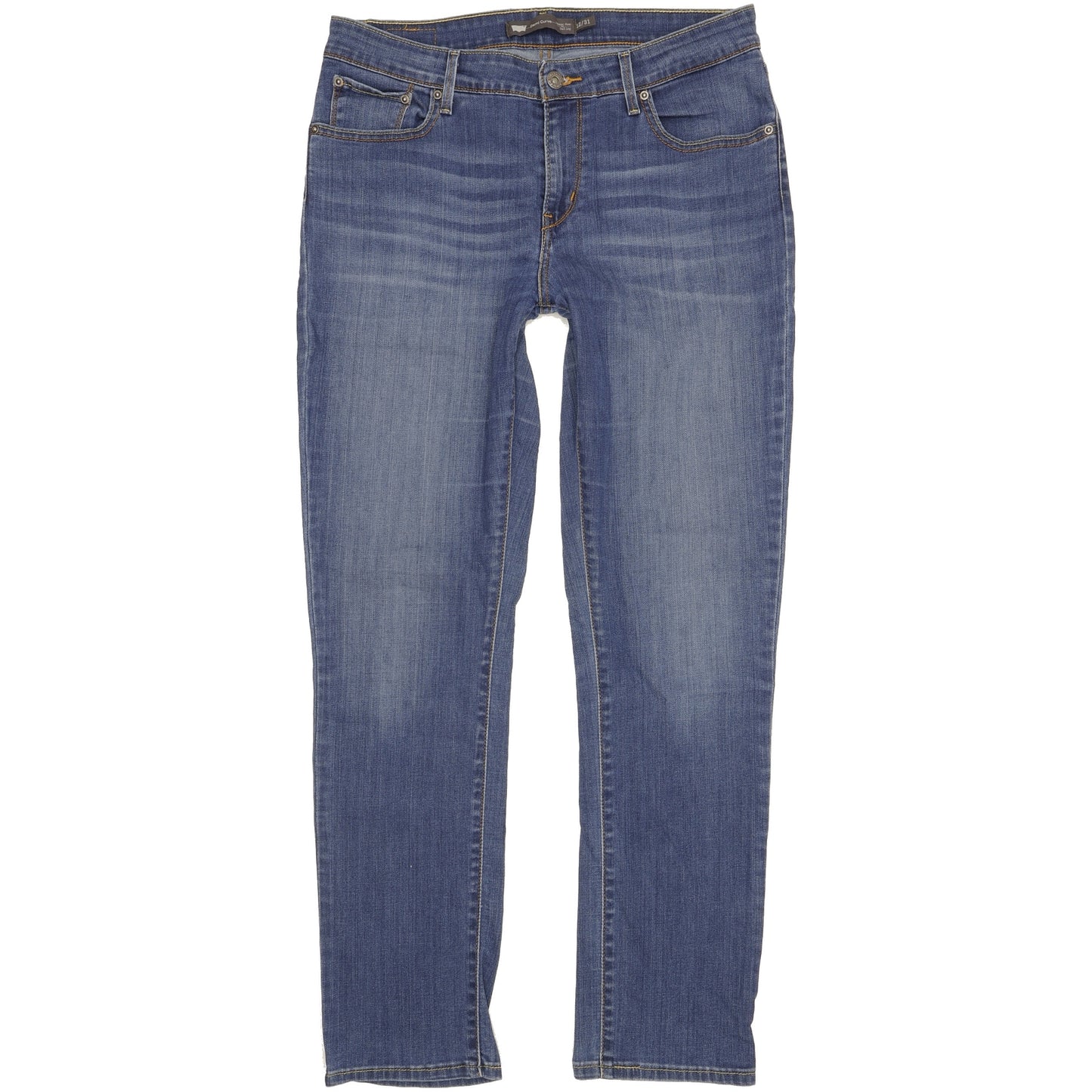 Levi's Demi Curve Women Blue Straight Classic Stretch Jeans W31 L31