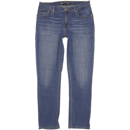 Levi's Demi Curve Women Blue Straight Classic Stretch Jeans W31 L31