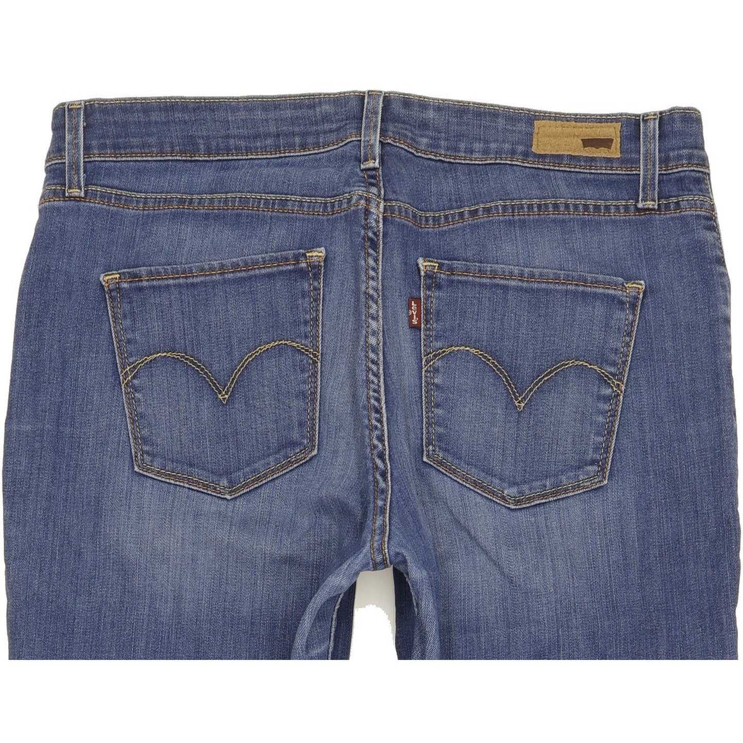Levi's Demi Curve Women Blue Straight Classic Stretch Jeans W31 L31