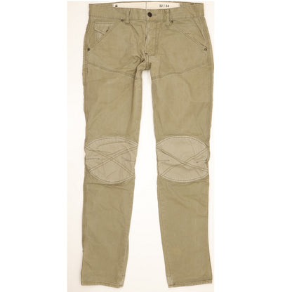 G-Star Men Green Straight Slim Stretch Jeans W32 L33