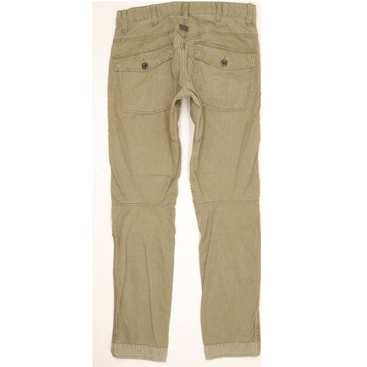G-Star Men Green Straight Slim Stretch Jeans W32 L33
