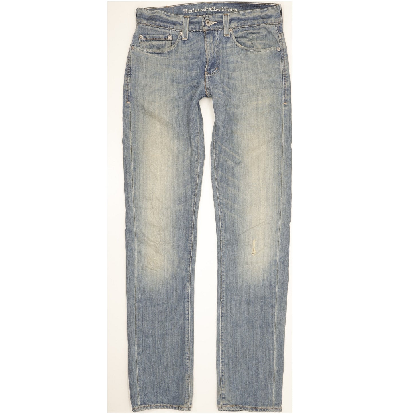 Levi's 511 Men Blue Straight Slim Jeans W32 L35