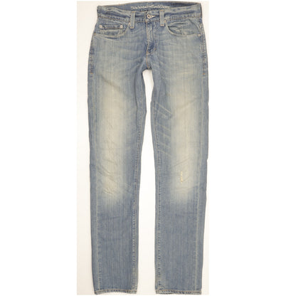 Levi's 511 Men Blue Straight Slim Jeans W32 L35