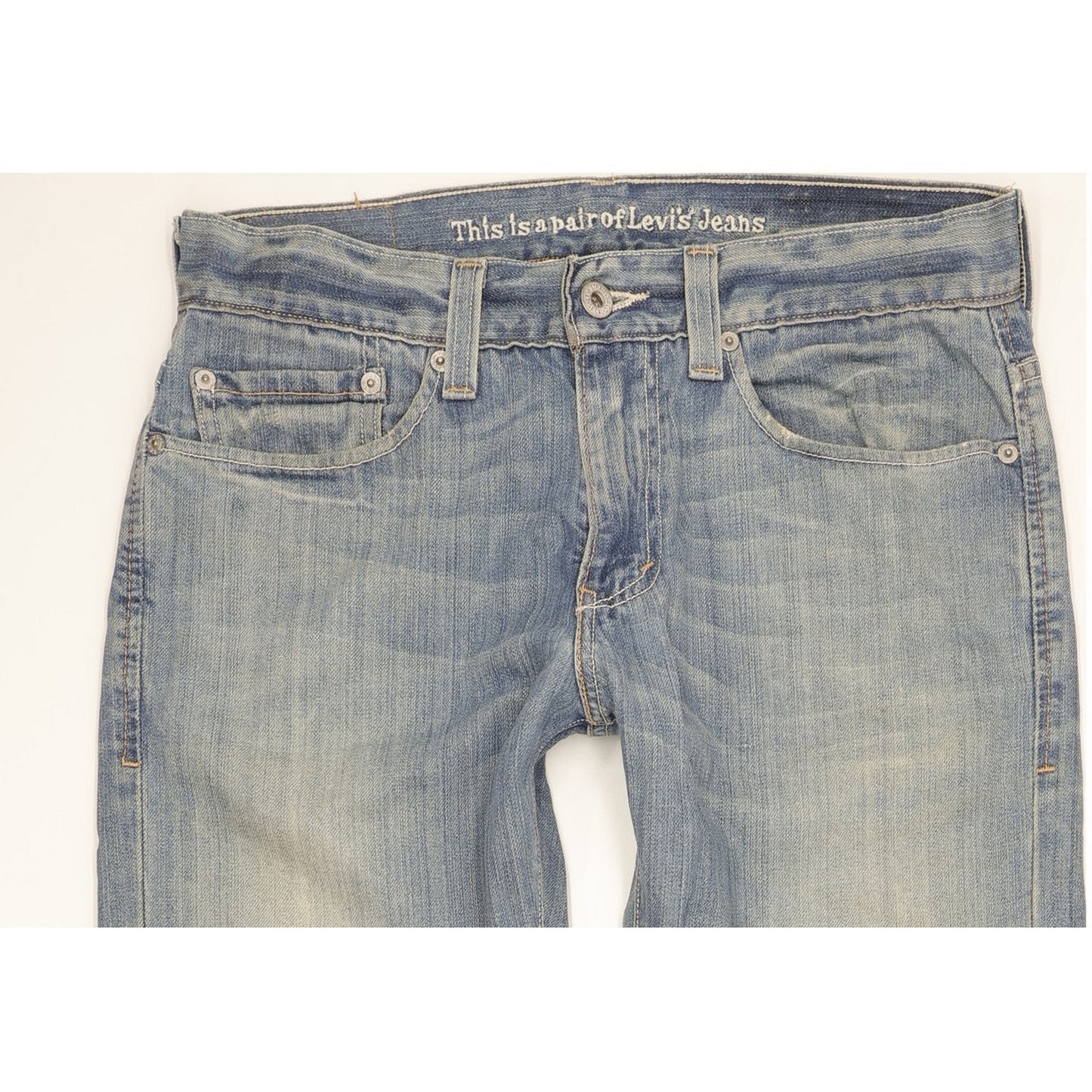 Levi's 511 Men Blue Straight Slim Jeans W32 L35