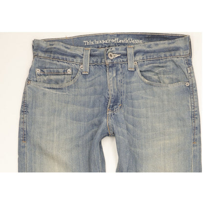 Levi's 511 Men Blue Straight Slim Jeans W32 L35