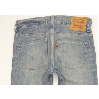 Levi's 511 Men Blue Straight Slim Jeans W32 L35