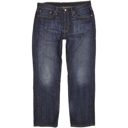 Levi's 514 Men Blue Straight Slim Jeans W34 L30