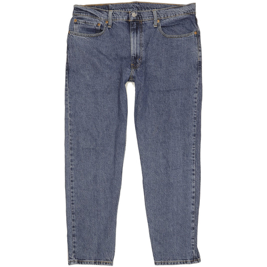 Levi's 502 Hi-Ball Men Blue Tapered Regular Stretch Jeans W36 L29