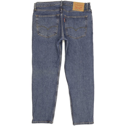 Levi's 502 Hi-Ball Men Blue Tapered Regular Stretch Jeans W36 L29