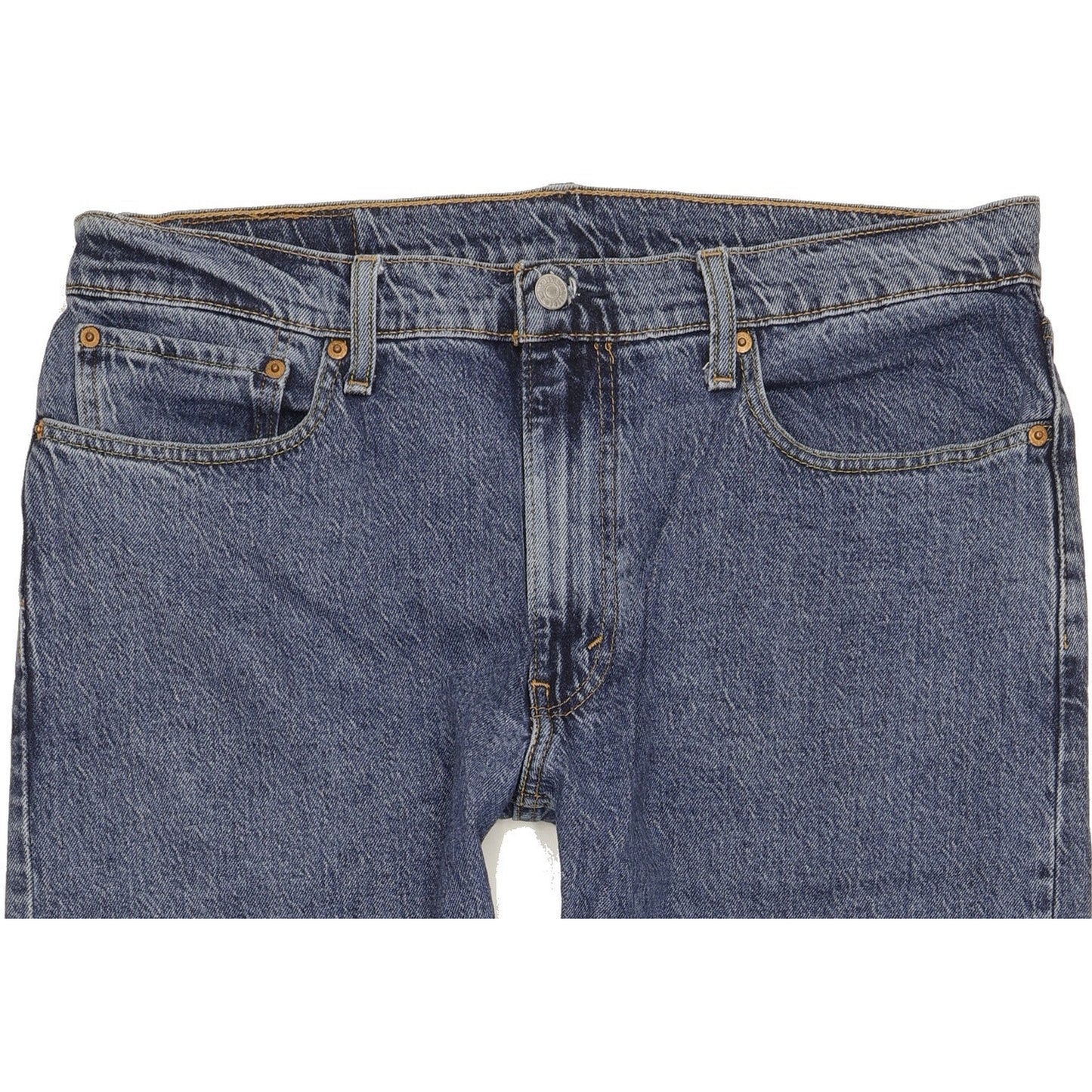 Levi's 502 Hi-Ball Men Blue Tapered Regular Stretch Jeans W36 L29