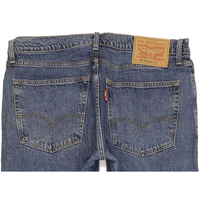 Levi's 502 Hi-Ball Men Blue Tapered Regular Stretch Jeans W36 L29