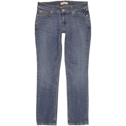 Levi's 571 Women Blue Straight Slim Stretch Jeans W32 L31