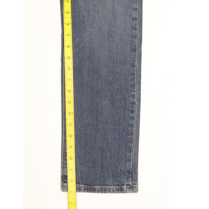 Levi's 571 Women Blue Straight Slim Stretch Jeans W32 L31