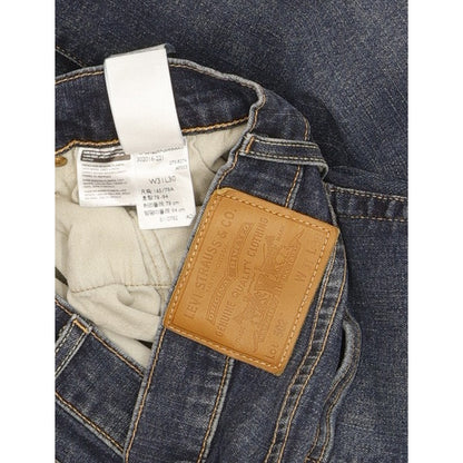 Levi's 502 Men Blue Tapered Regular Stretch Jeans W31 L28